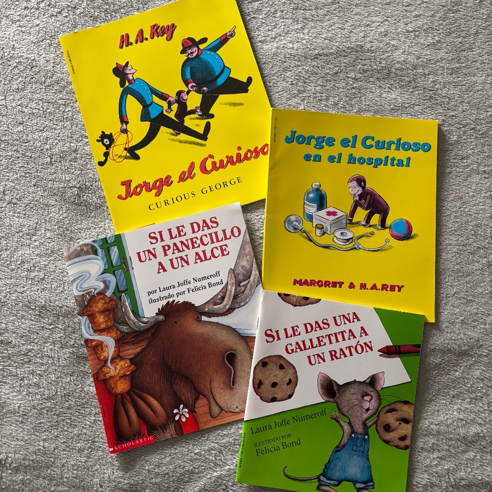 Children’s books in Spanish/Libros para ninos